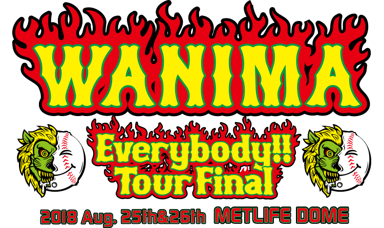 GOODS | WANIMA Everybody!! Tour Final!! 特設サイト / WANIMA